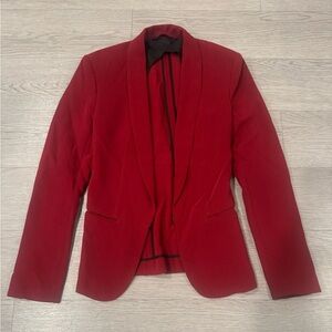 rag & bone Red Shawl Collar Blazer